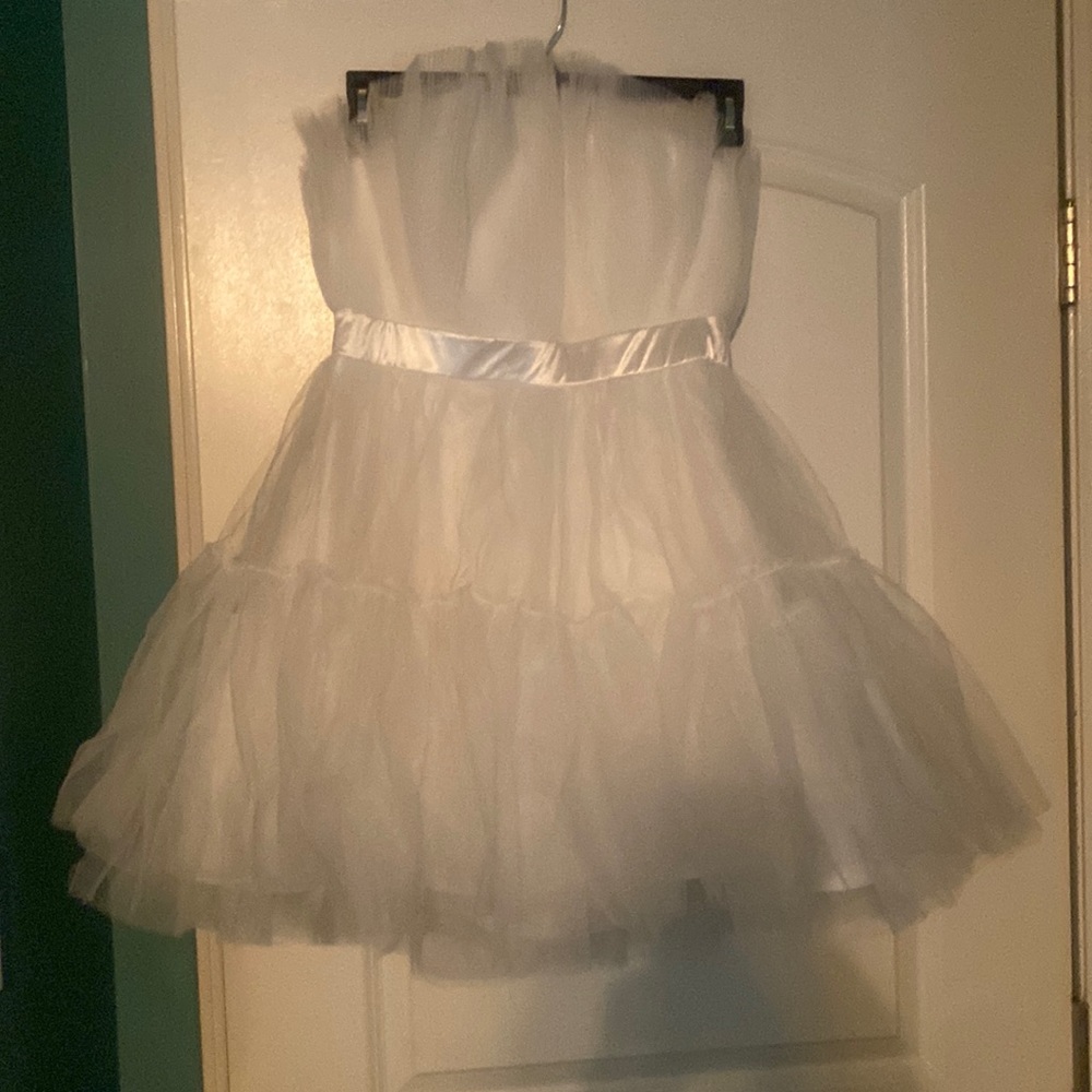 White tutu dress